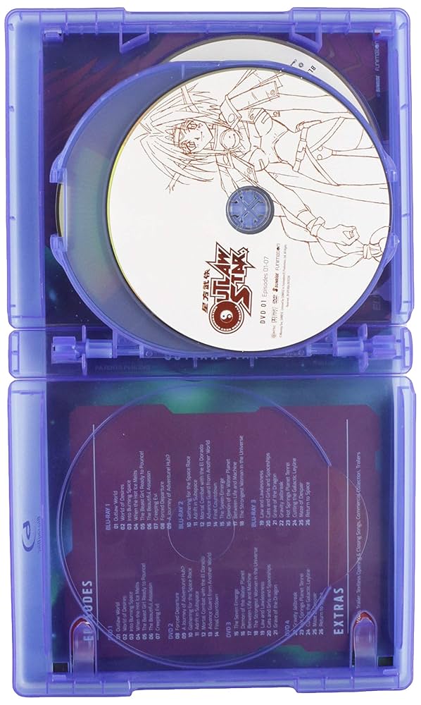 Amazon.com: Outlaw Star: The Complete Series - Blu-ray + DVD